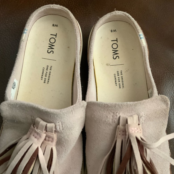 Toms Slip on Suede Shoes - Picture 3 of 6